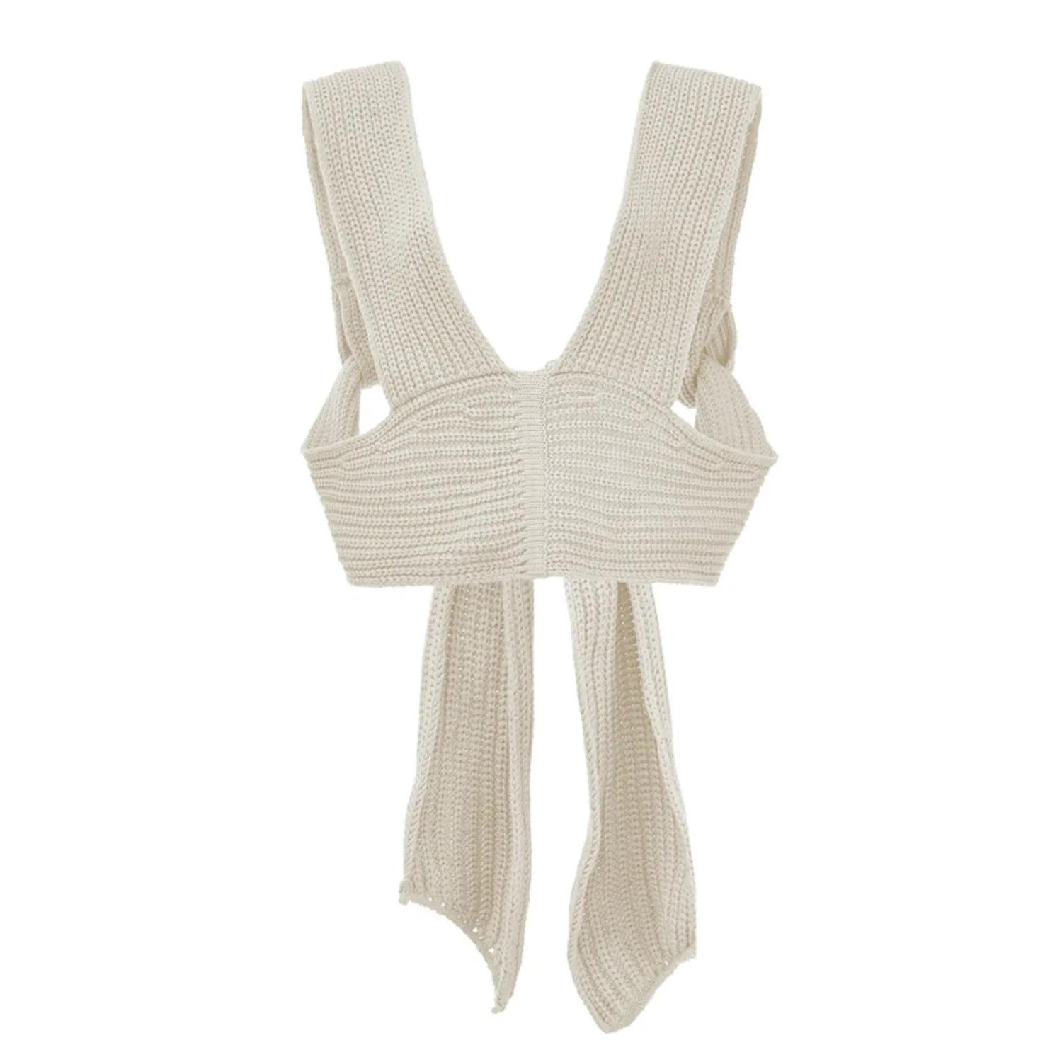 Ootddress 2025 New DIY Style Knitted Tank Top Sweater Female Streetwear Fashion High Waist Camisole Women Sexy Backless Bandage Tops 22 Ootddress 2025 New DIY Style Knitted Tank Top Sweater Female Streetwear Fashion High Waist Camisole Women Sexy Backless Bandage Tops