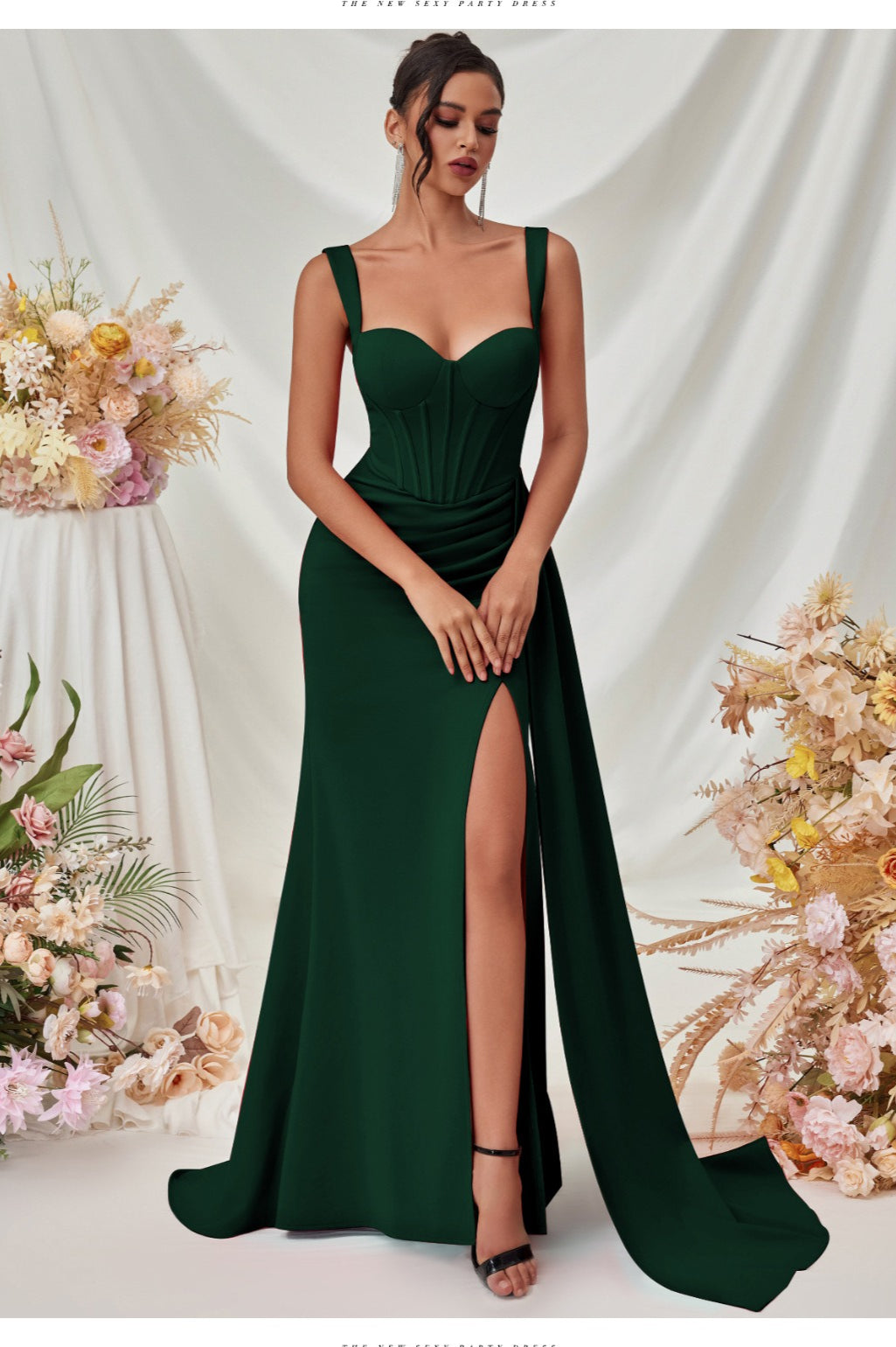 Bodycon Slit Maxi Dress