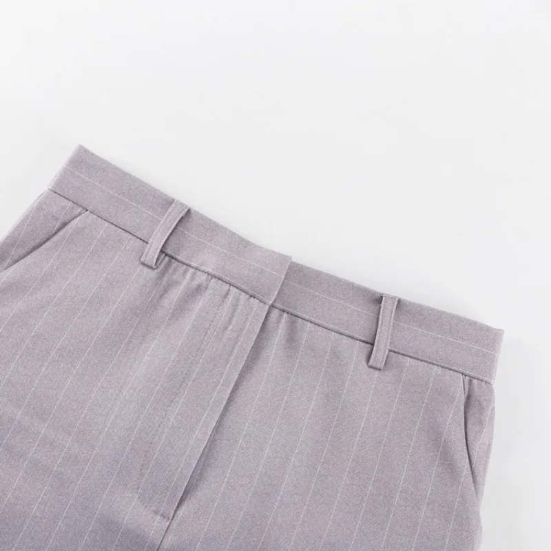 Ootddress Oversized Blazer Suits For Women Loose Slit High Waist Skirts Femme New Street Casual Blazers 2 Piece Sets Womens Outfits