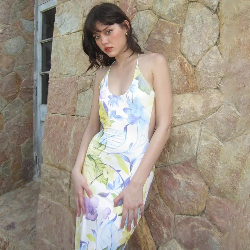 Ootddress Printed Backless Fashion Dress For Women Bandage Summer 2025 Slim Elegant Ladies Party Dress Gown Lace-Up Sexy Maxi Dress 24 Ootddress Printed Backless Fashion Dress For Women Bandage Summer 2025 Slim Elegant Ladies Party Dress Gown Lace-Up Sexy Maxi Dress