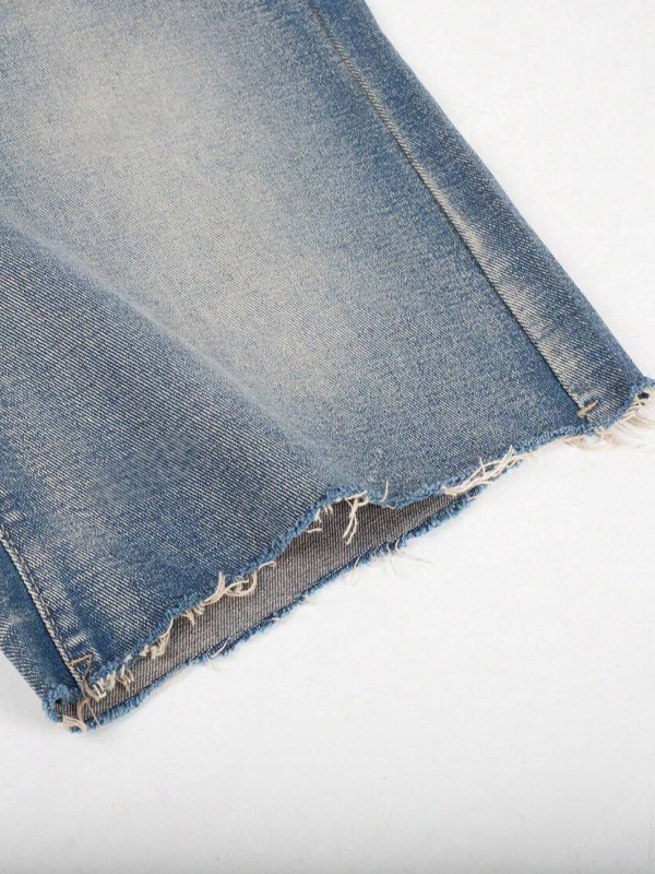 Y2K Vintage Slant Pocket Denim Shorts