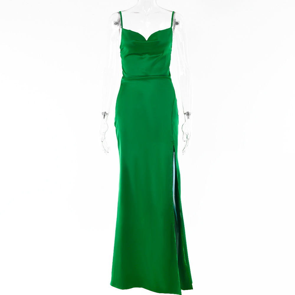 Sexy Backless High Waist Suspender Dress Solid Elegant Slit Formal Occasion Evening Dresses Slim Fit Party Dress for Women 2025 15 O1CN01XIr40b1MJejvN16g4_!!7518