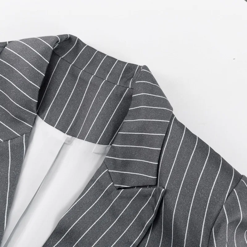 Ootddress High Waist Slim Skirt Sets For Women Luxury Loose Long Sleeve Coats Woman Temperament Blazer 2 Piece Sets Womens Outfits