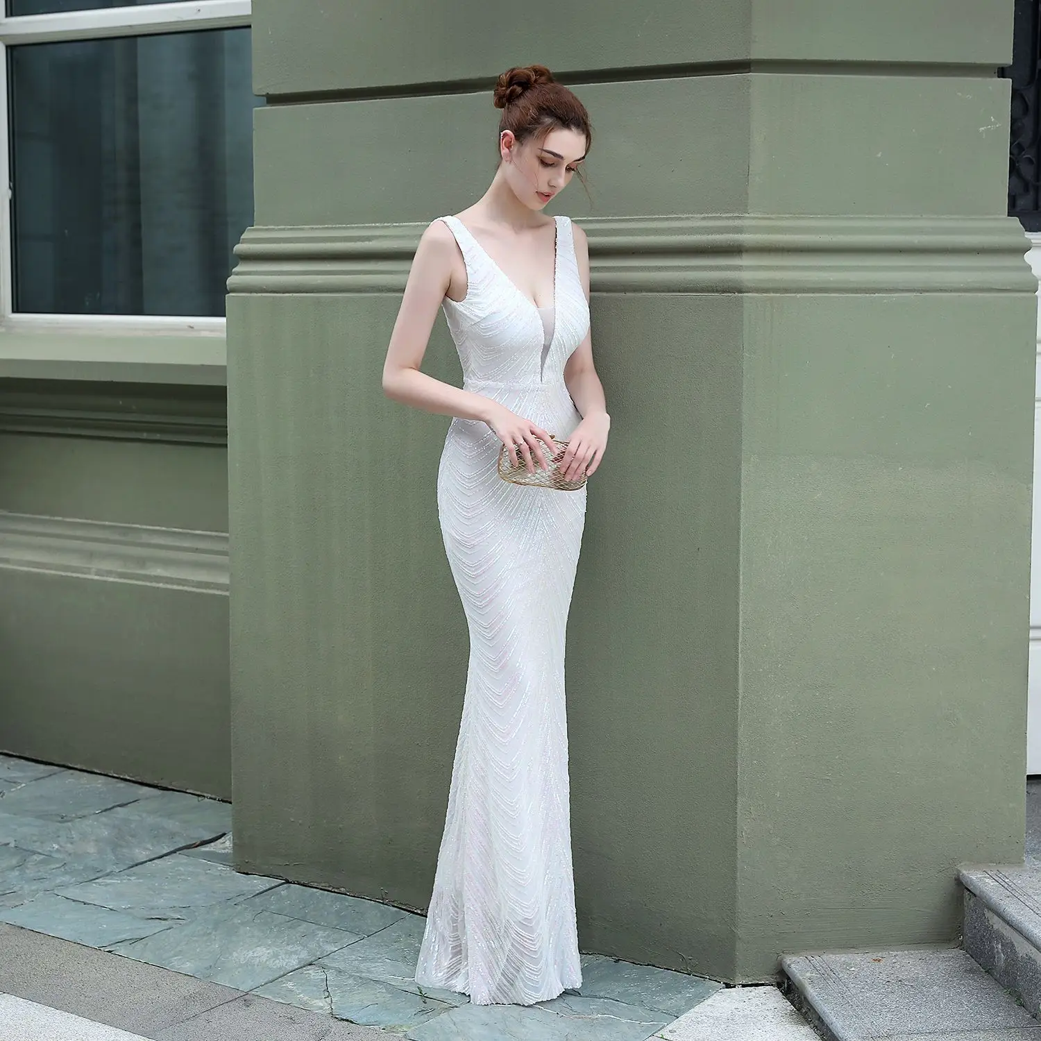 Sexy Backless Sequined Evening Dress High Waist Slim See Though Graduation Dress Solid Party Elegant Long Dresses for Women 2025 26 103A6409.jpg