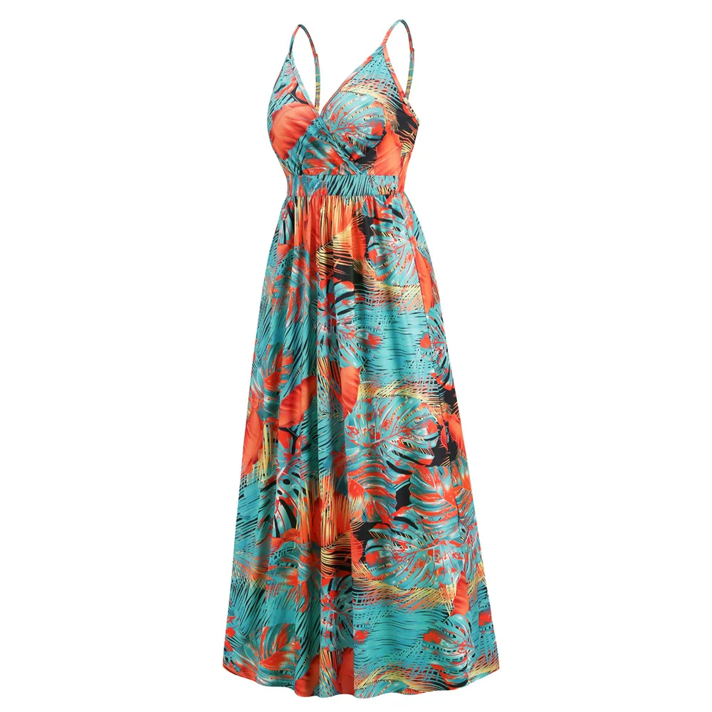 Bohemian Style Print Spaghetti Strap Dresses Women Sexy V-neck Backless Beach Vacation Long Dress Female Vestido 2025 Summer New 54 LQ479-ju-(6).jpg