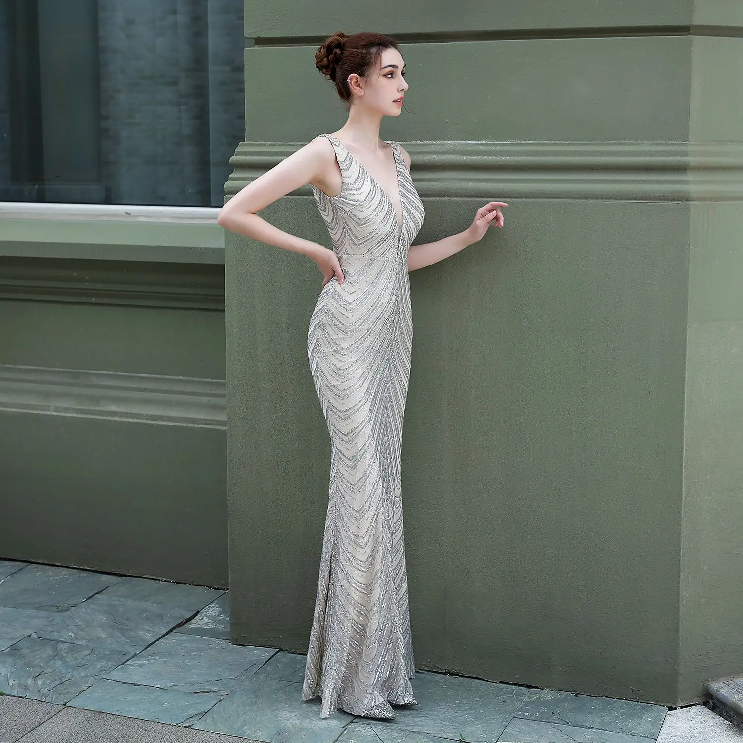 Sexy Backless Sequined Evening Dress High Waist Slim See Though Graduation Dress Solid Party Elegant Long Dresses for Women 2025 41 103A6509.jpg
