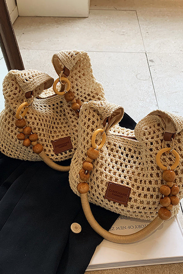 Ins Style Retro Hollow Straw Bag