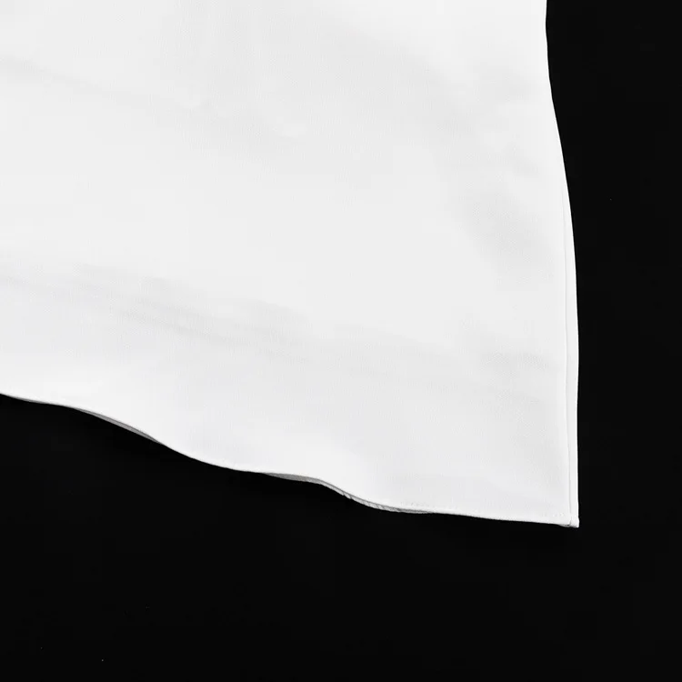 Ootddress White Ruffled Mesh Maxi Dress - High Waist Elegant Patchwork Slim Party Lace-Up Long Dress