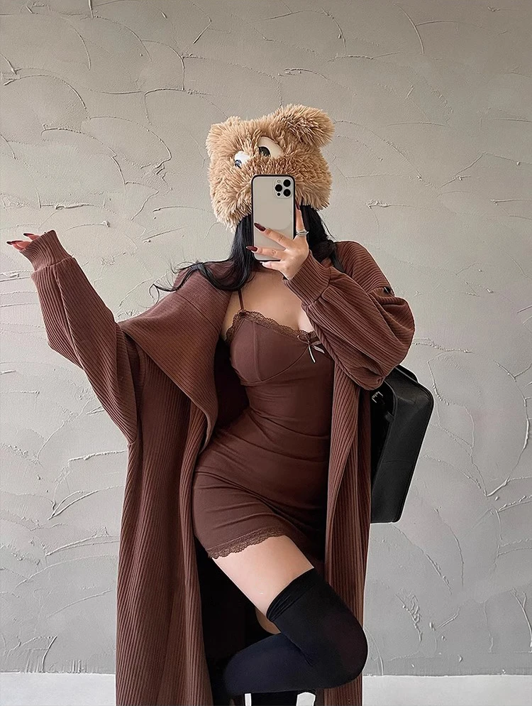 Y2K Retro Lace Patchwork Spaghetti Strap Black Bodycon Dress Mini Fashion Aesthetic Bow Club Party Sexy Dresses for Women 14 Y2K Retro Lace Patchwork Spaghetti Strap Black Bodycon Dress Mini Fashion Aesthetic Bow Club Party Sexy Dresses for Women