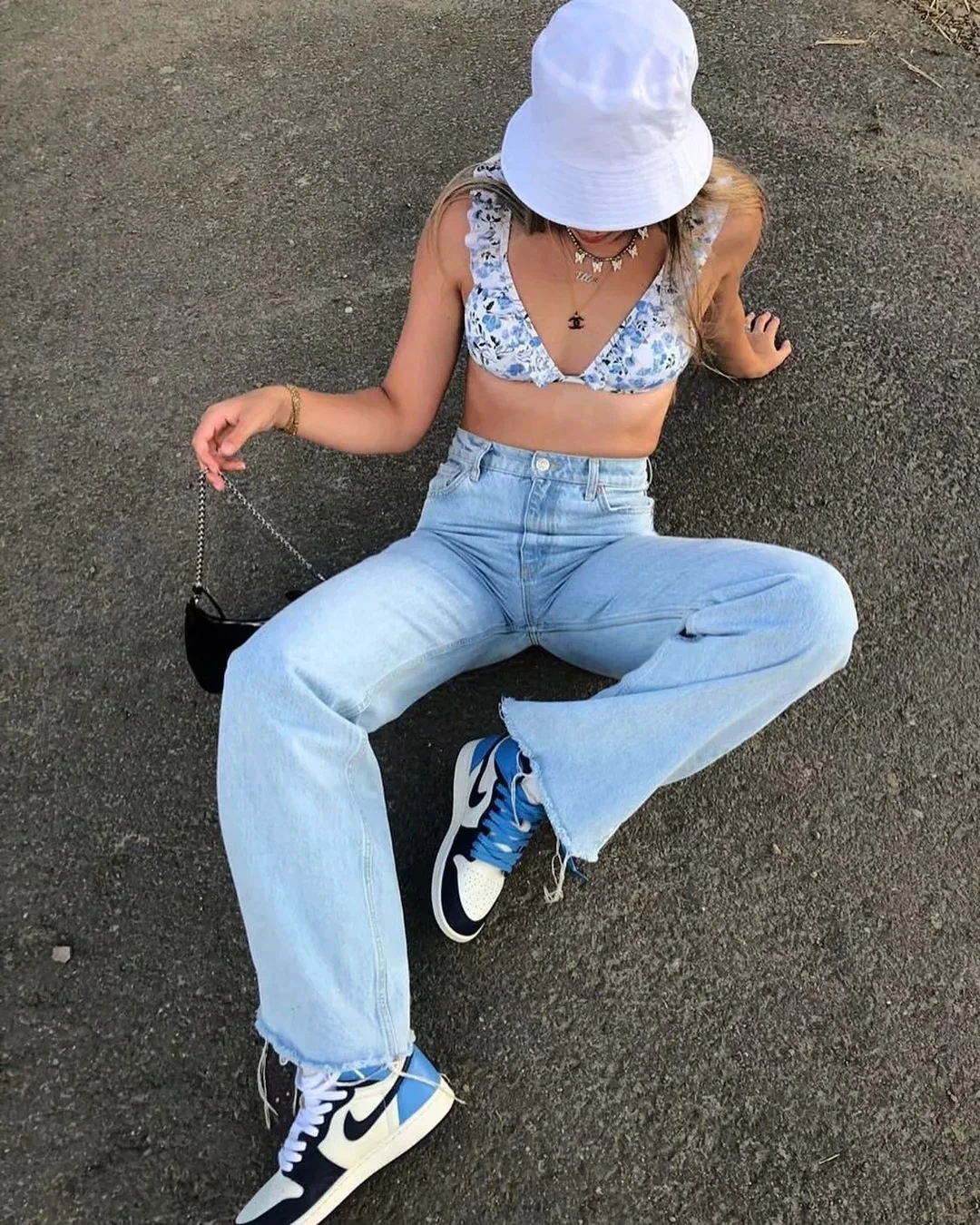 Ootddress 2025 Fashion Women's Jeans Bottom Casual Straight Leg Baggy Jeans Fall Boyfriend Long Trousers High Waist Denim Pants