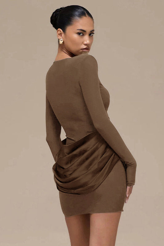 Ruched Bodycon Dress