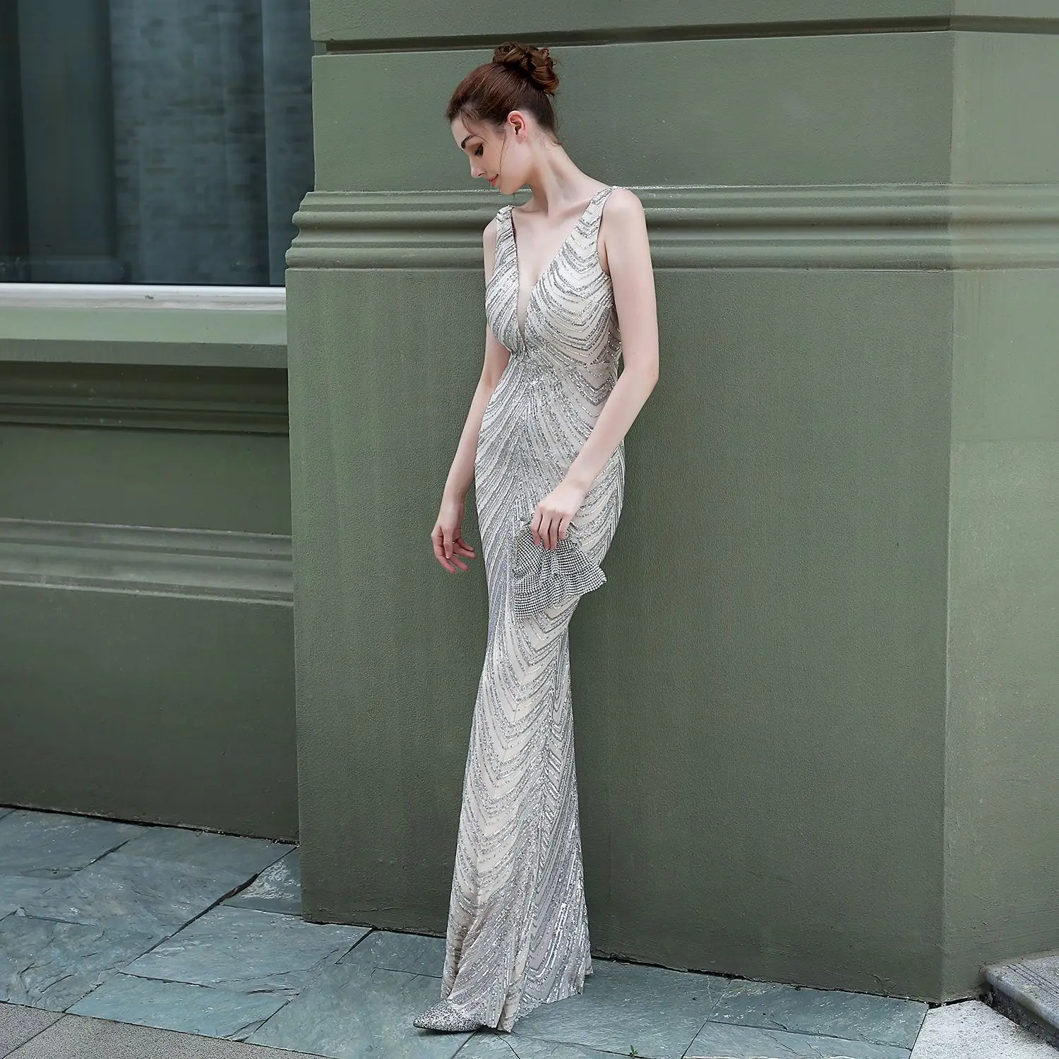 Sexy Backless Sequined Evening Dress High Waist Slim See Though Graduation Dress Solid Party Elegant Long Dresses for Women 2025 43 103A6536.jpg