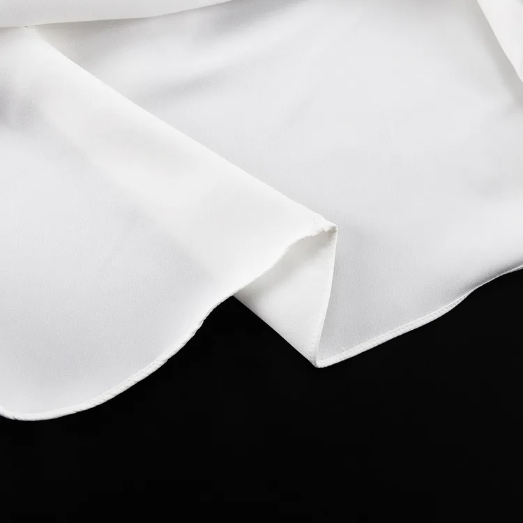 Ootddress White Ruffled Mesh Maxi Dress - High Waist Elegant Patchwork Slim Party Lace-Up Long Dress