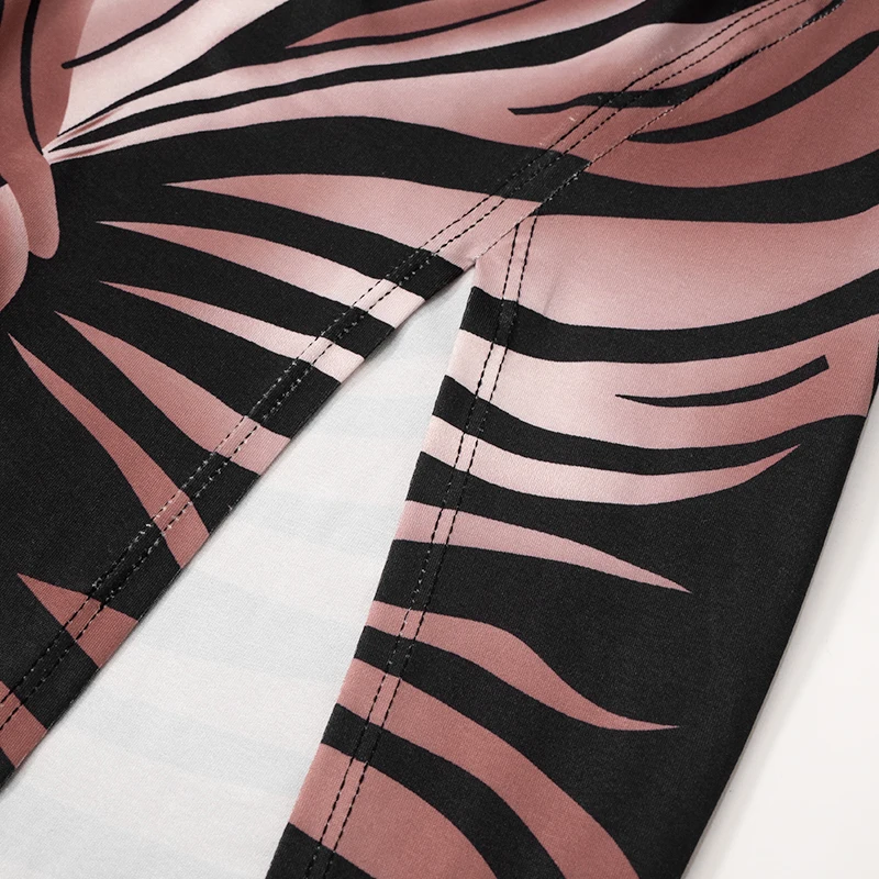 Women Vintage Butterfly Oil Painting Print Wrap Strapless High Split Prom Casual Gowns