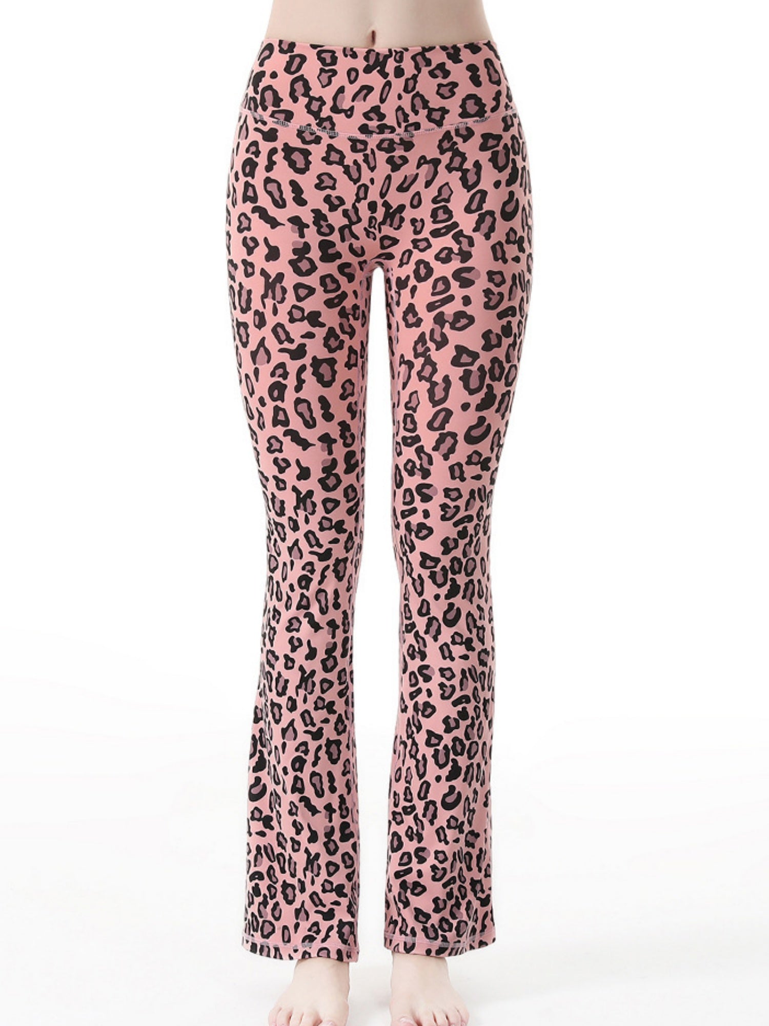 Leopard Print Yoga Slim Fit Hip Body Pants