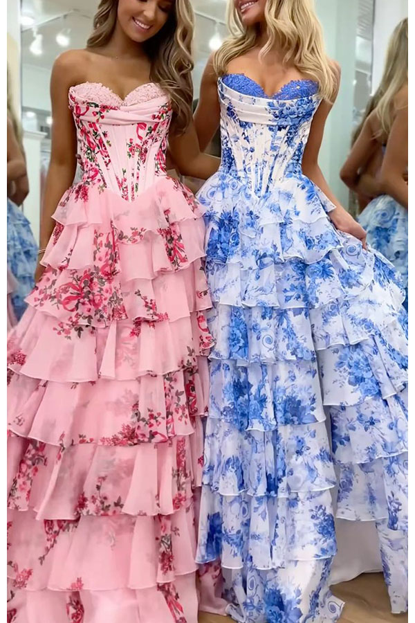 Sherri Hill Prom&Beyond And The Prom Store Perfect Instant Flower Off Shoulder Ruffle Dress