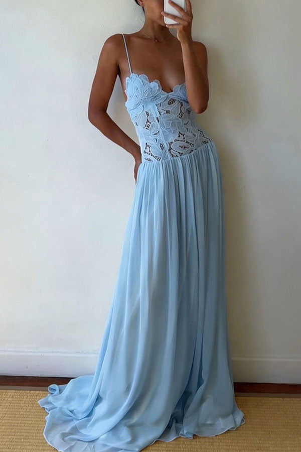 Amelie Lace Bustier Dress