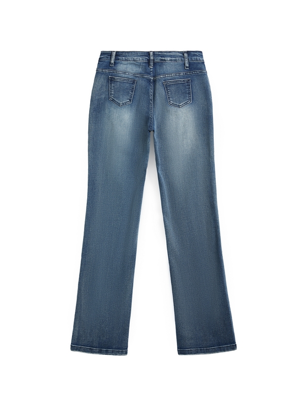 Vintage Denim Y2K Flare Leg Jeans