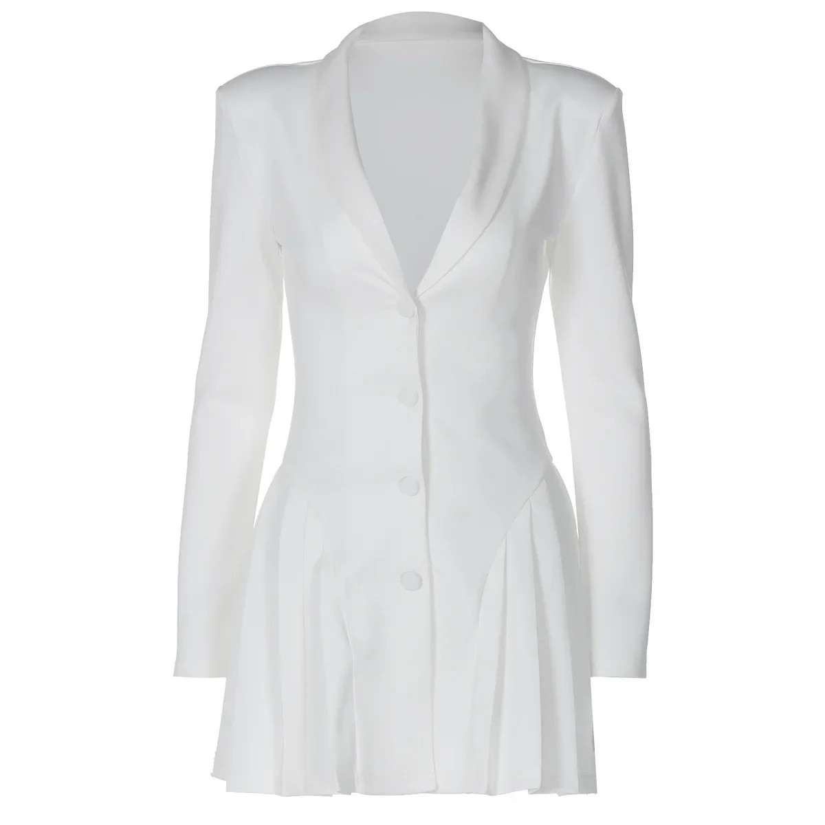 Ootddress V-Neck Sexy Suit Mini Dress Female Patchwork Cardigan Fashion Commute Clothes Slim High Waist Elegant Party Dress Women's 28 Ootddress V-Neck Sexy Suit Mini Dress Female Patchwork Cardigan Fashion Commute Clothes Slim High Waist Elegant Party Dress Women's