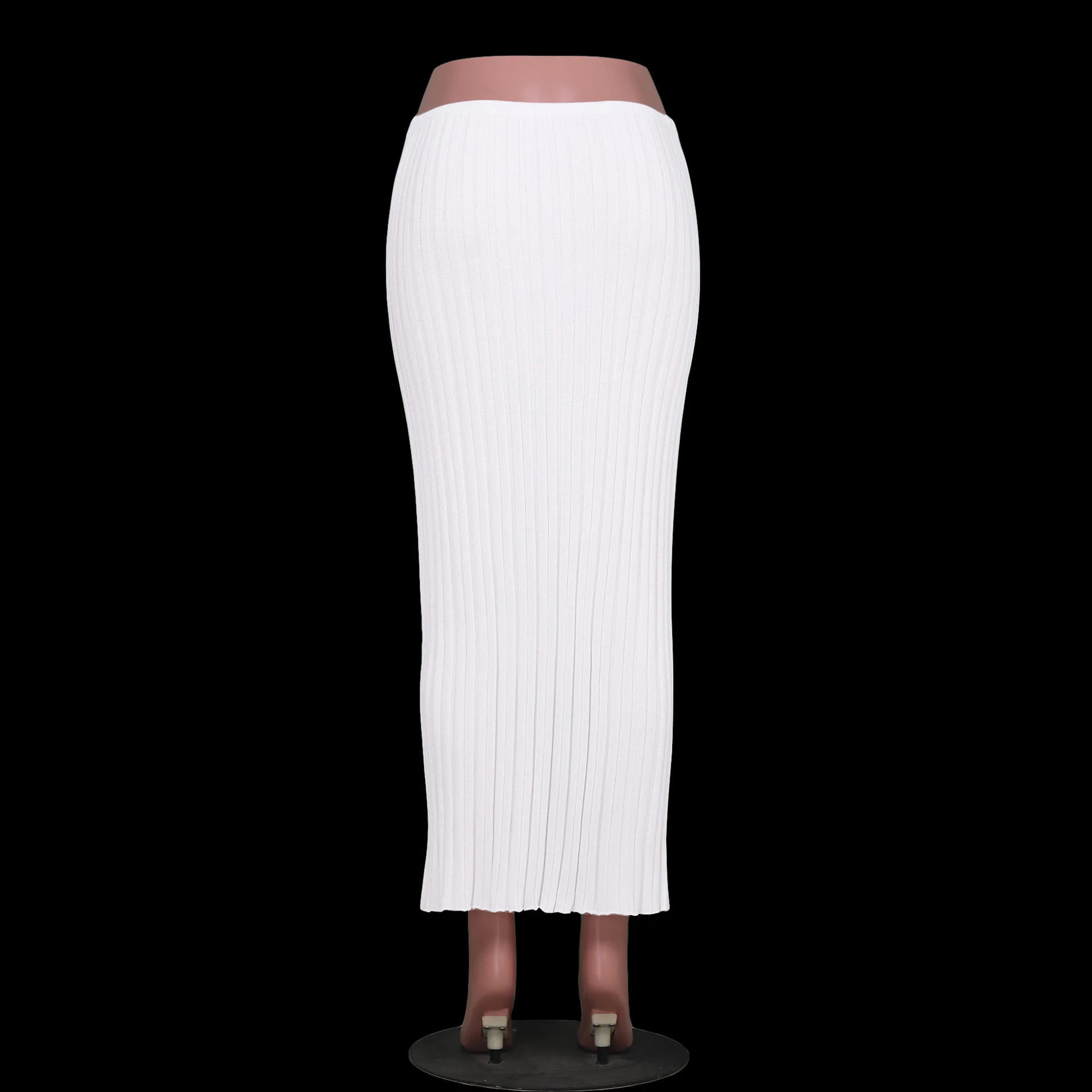 Ootddress Summer Beach Cover-Up Skirts For Women Casual Ribbed Knit Maxi Skirt White Bodycon Dress Slim Bottom Cover Up Y2k Skirt 10 Ootddress Summer Beach Cover-Up Skirts For Women Casual Ribbed Knit Maxi Skirt White Bodycon Dress Slim Bottom Cover Up Y2k Skirt