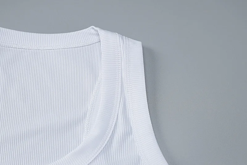 Ootddress Female Slim Patchwork Tank Top Sleeveless Casual White Y2k Top Slim Inner Basic Summer Vest Sexy For Women Crop top Vest 20 Ootddress Female Slim Patchwork Tank Top Sleeveless Casual White Y2k Top Slim Inner Basic Summer Vest Sexy For Women Crop top Vest