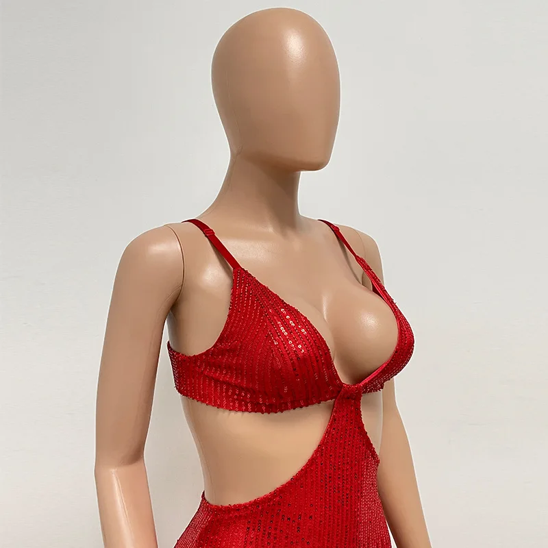 Sexy Hollow High Waist Slit Evening Dress Fashion Sequined Backless Sleeveless Elegant Party Dresses Solid Long Graduation Dress 55 Sexy Hollow High Waist Slit Evening Dress Fashion Sequined Backless Sleeveless Elegant Party Dresses Solid Long Graduation Dress