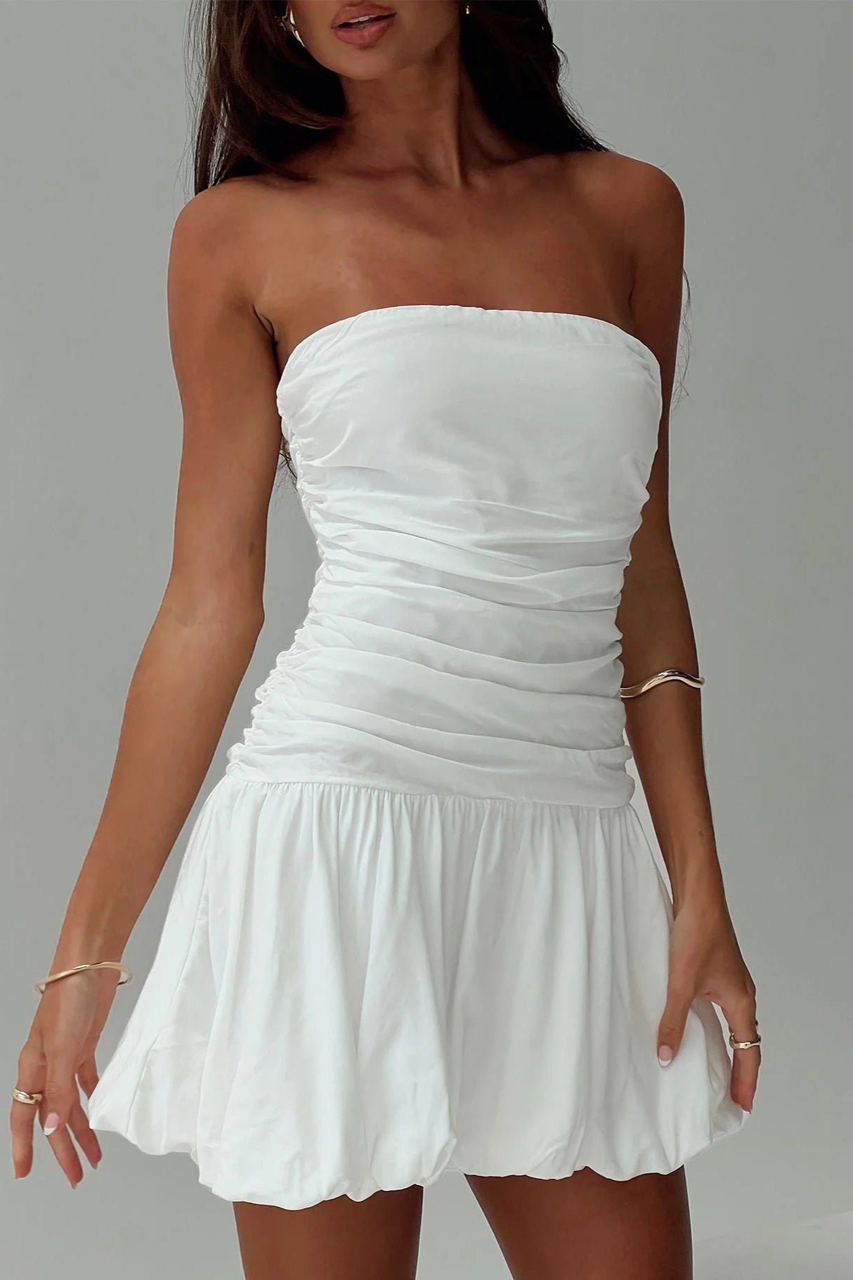 Strapless Bodycon Mini Dress