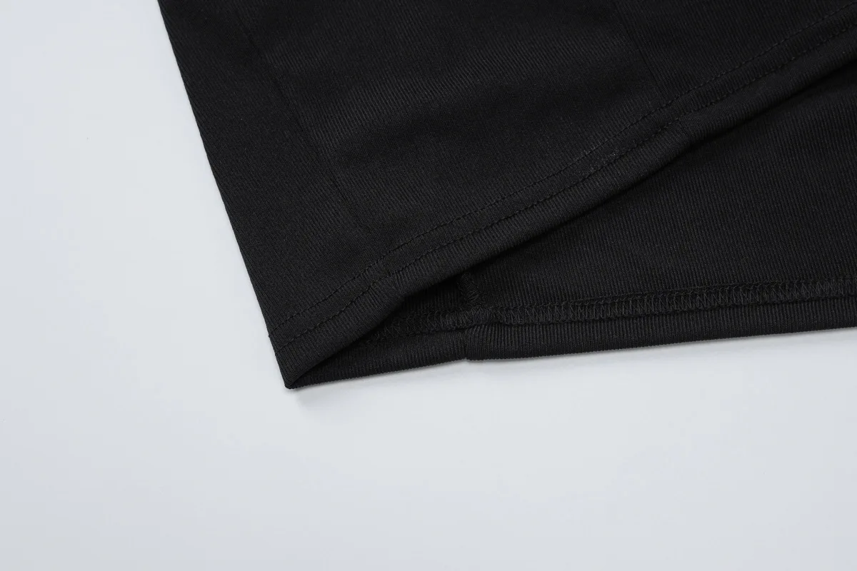 Ootddress Autumn Ruffled Patchwork Mini Dress Women's Long Sleeve High Waist Fashion Elegant Dress Ladies Skinny Party Dress