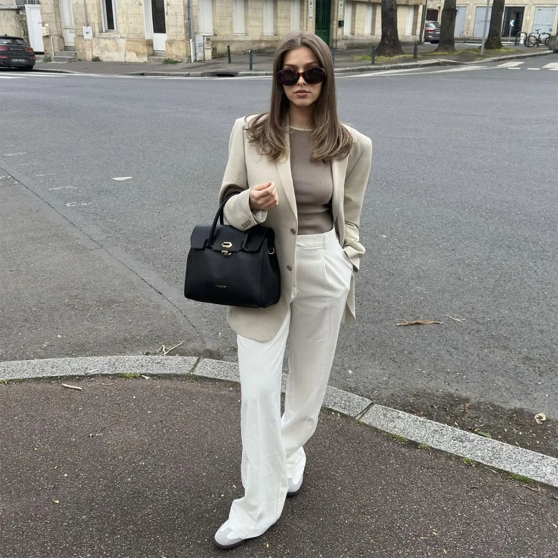 Ootddress Casual For Women Contrast Y2k Top Vest Backless Patchwork Pullover Top Slim Sheer Tracksuit Summer Cute Female Tank Top