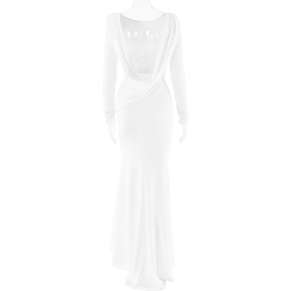 3.jpg Elegant Long Sleeve Bodycon Party Club Evening Dress Women Sexy Backless SlimVestido Fashion Autumn/Winter New 2025