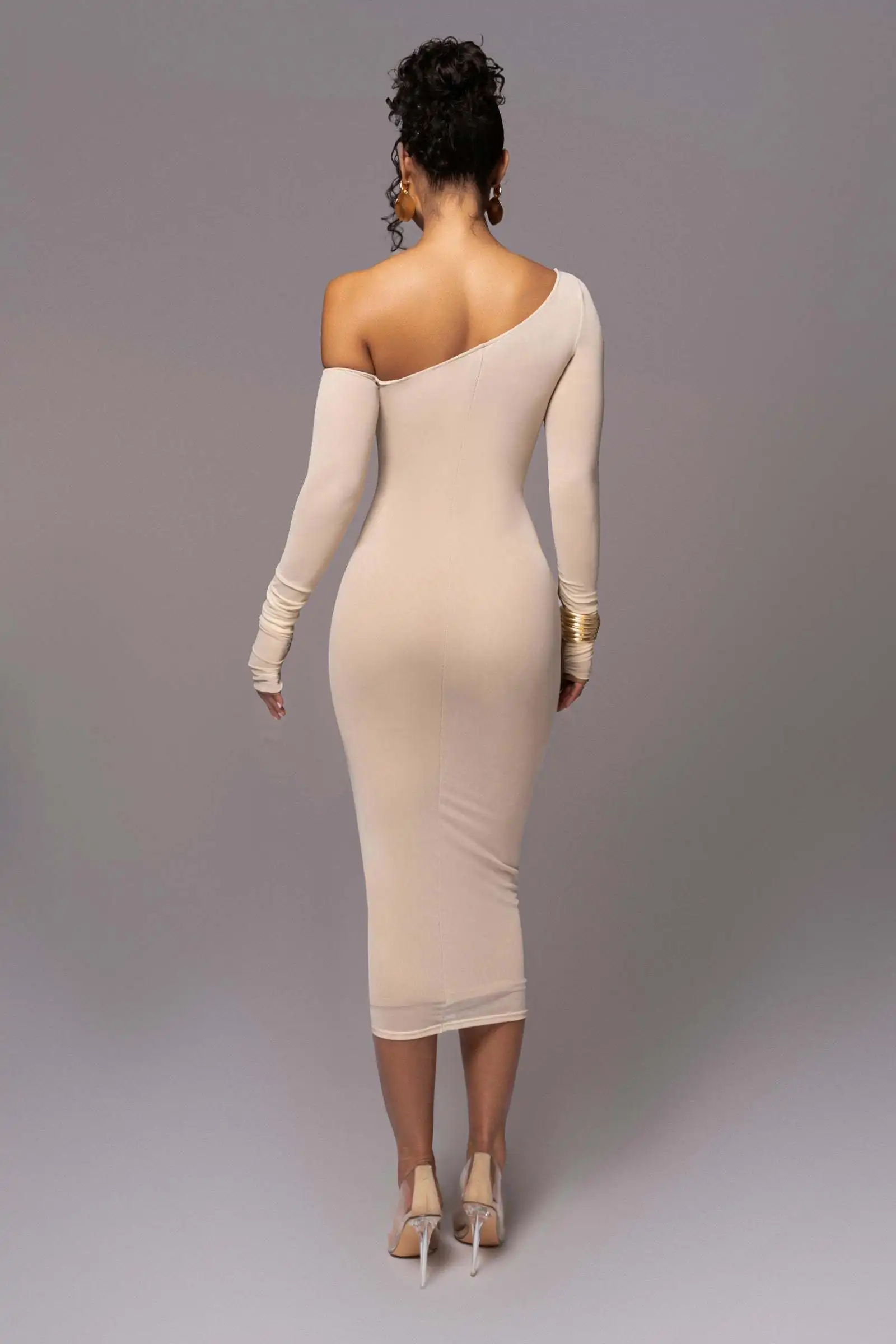 f6afe938557837d8594ead58b0ec03cd7f7db4972b0b6-WdN0xu - 副本.jpg Ootddress Elegant Long Sleeved Mesh Patchwork Dress For Women Elastic Tight Double Layered Vestidos Sheath Party Evening Dress