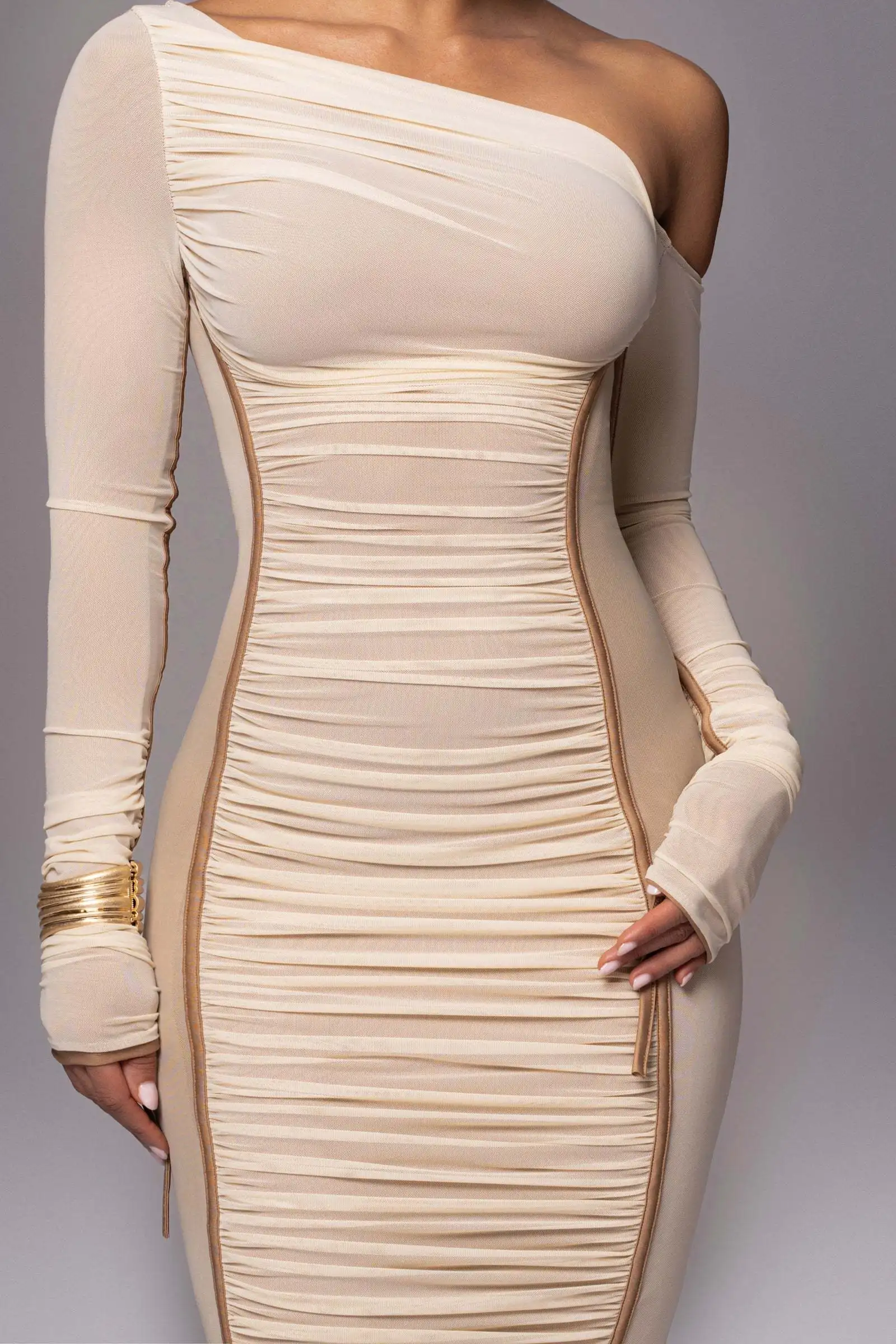 1782aa7b0f27c1fa1b2abf4718e11789eee2d9f397253-dpjBYp - 副本.jpg Ootddress Elegant Long Sleeved Mesh Patchwork Dress For Women Elastic Tight Double Layered Vestidos Sheath Party Evening Dress