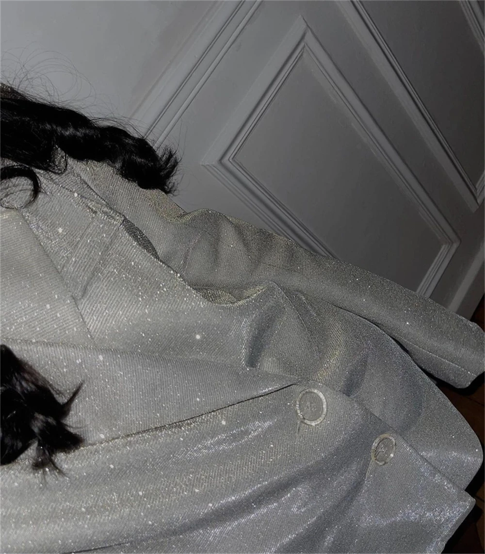 Ootddress Party Sliver Glitter Three Piece Blazer Sets For Women Fashion Clubwear Sparkly Bra And Pants 2 Piece Mathcing Set New 25 Ootddress Party Sliver Glitter Three Piece Blazer Sets For Women Fashion Clubwear Sparkly Bra And Pants 2 Piece Mathcing Set New