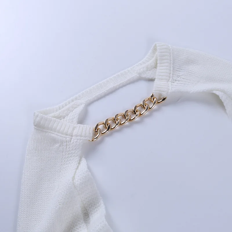 Ootddress White Women Sweater Shrugs Cropped Top Full Lantern Sleeve Knitwear Pullover Sexy Summer High Street Outwear 2025 Spring 51 Ootddress White Women Sweater Shrugs Cropped Top Full Lantern Sleeve Knitwear Pullover Sexy Summer High Street Outwear 2025 Spring