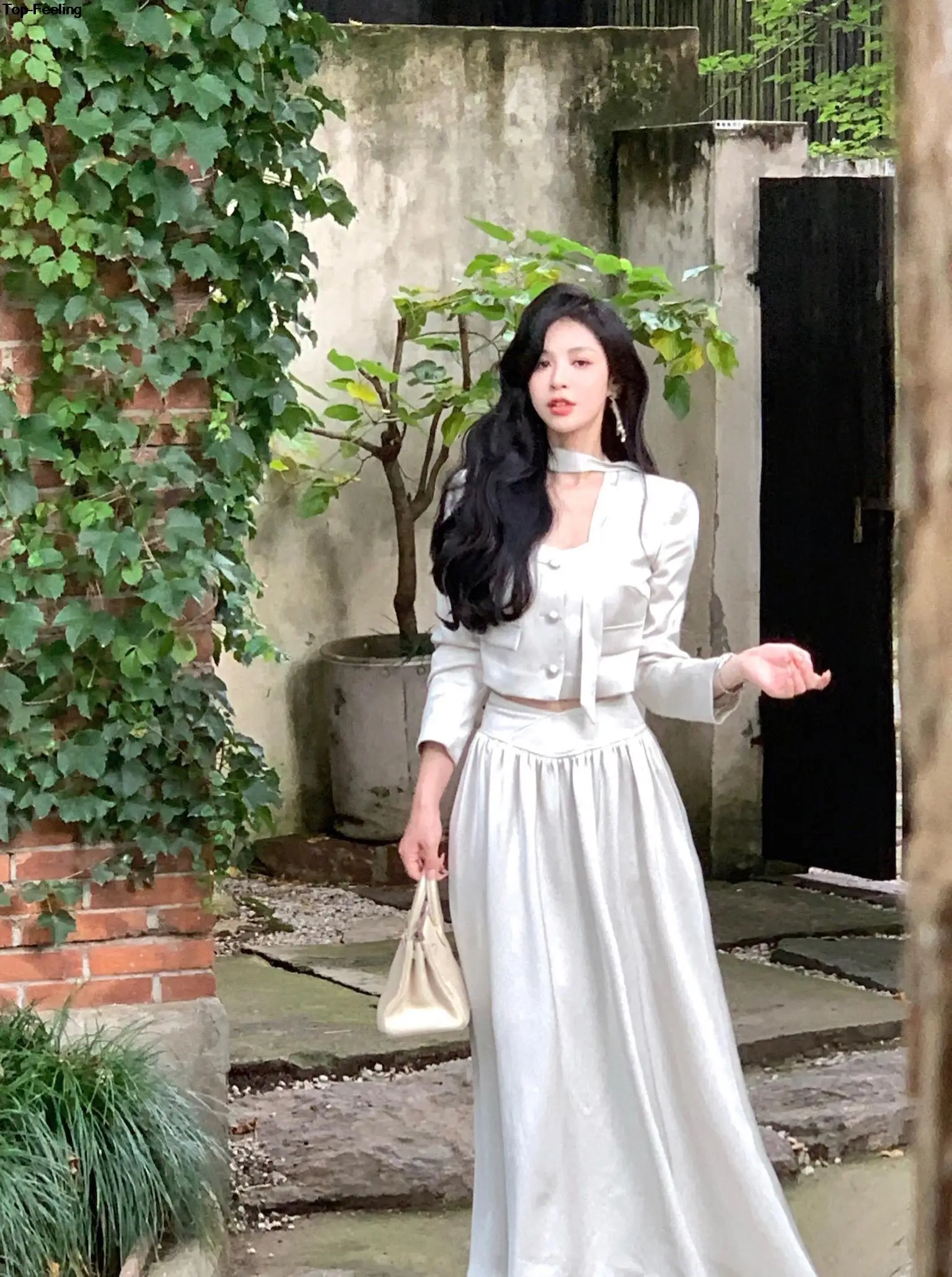 Autumn New Elegant Skirt 2 Piece Sets for Women's Korean Fashion Button Blazer High Waist A-line Skirts Suit Y2k Outfits Clothes 37 Autumn New Elegant Skirt 2 Piece Sets for Women's Korean Fashion Button Blazer High Waist A-line Skirts Suit Y2k Outfits Clothes