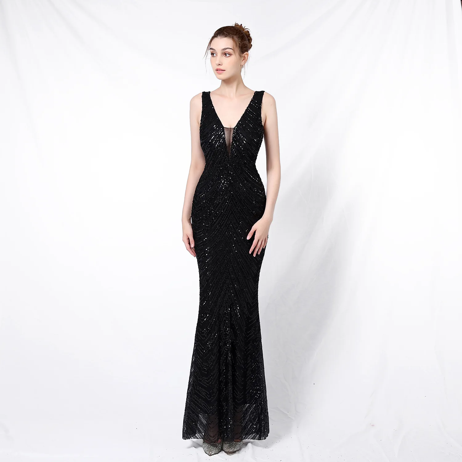 Sexy Backless Sequined Evening Dress High Waist Slim See Though Graduation Dress Solid Party Elegant Long Dresses for Women 2025 16 103A5538.jpg