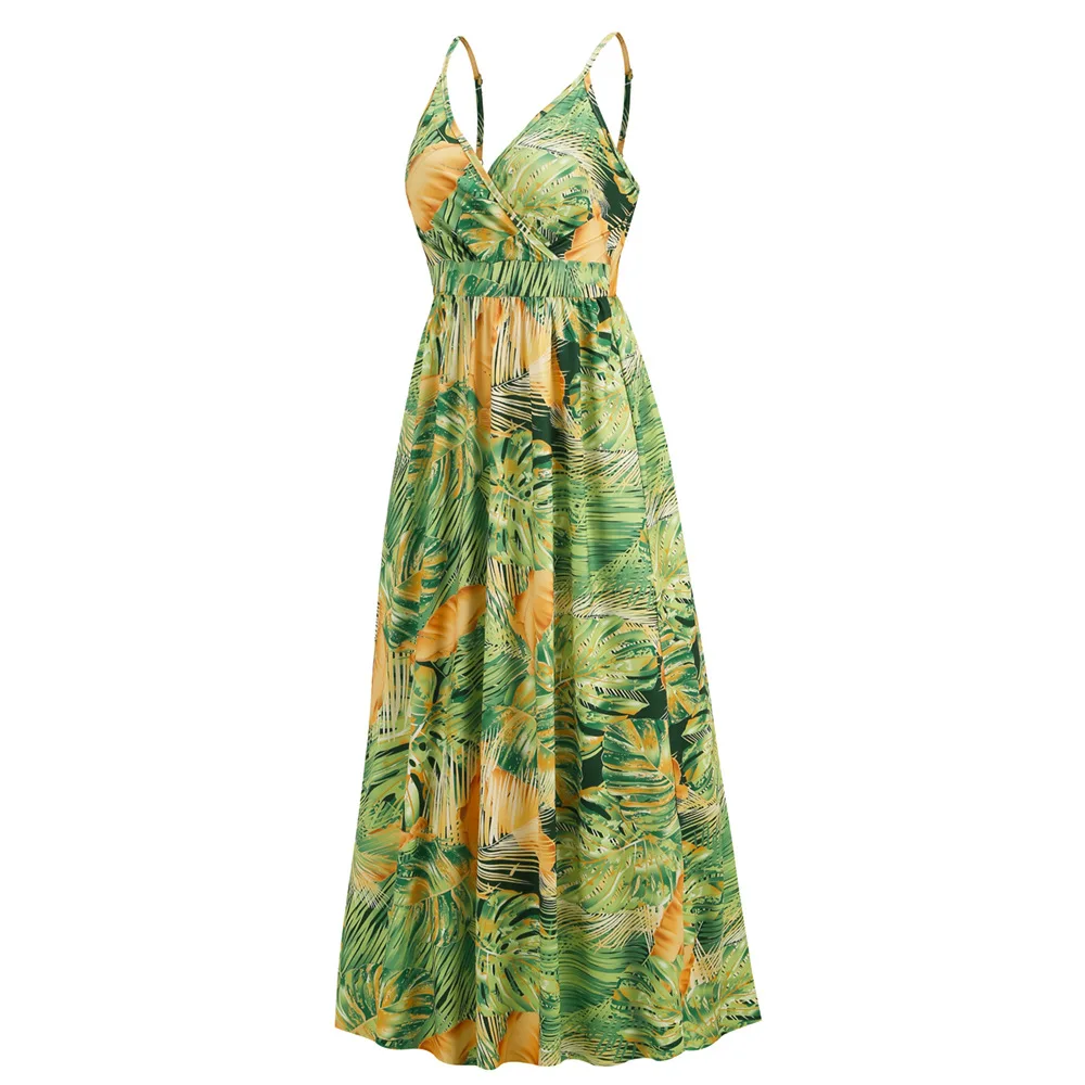 Bohemian Style Print Spaghetti Strap Dresses Women Sexy V-neck Backless Beach Vacation Long Dress Female Vestido 2025 Summer New 47 LQ479-lv-(6).jpg