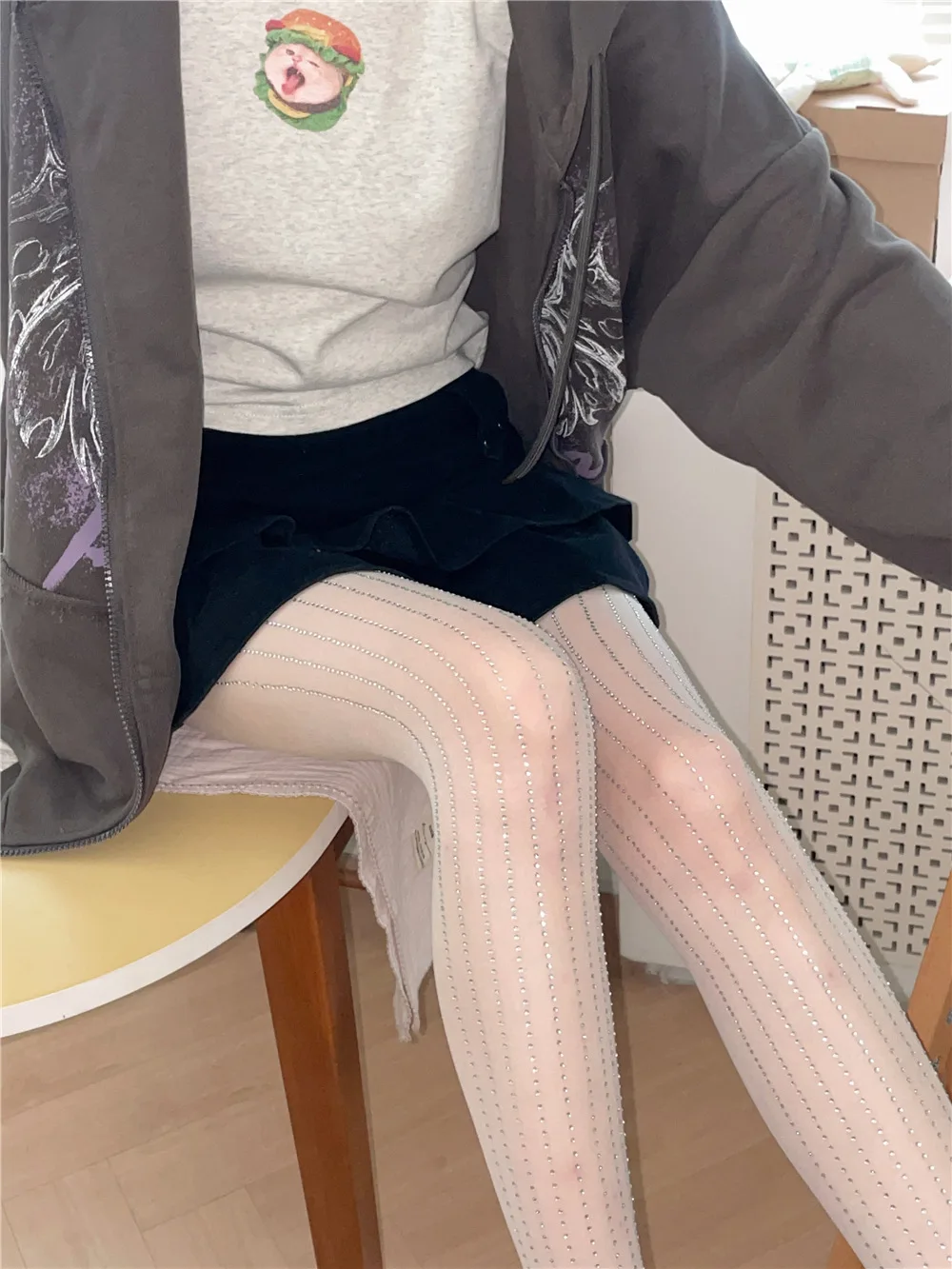 Ootddress Hot Drill Pantyhose Women Mesh Bodycon See Through Sexy Stockings Hot Girls Clubwear Women's Socks Fishnet Stockings 2025 11 Ootddress Hot Drill Pantyhose Women Mesh Bodycon See Through Sexy Stockings Hot Girls Clubwear Women's Socks Fishnet Stockings 2025
