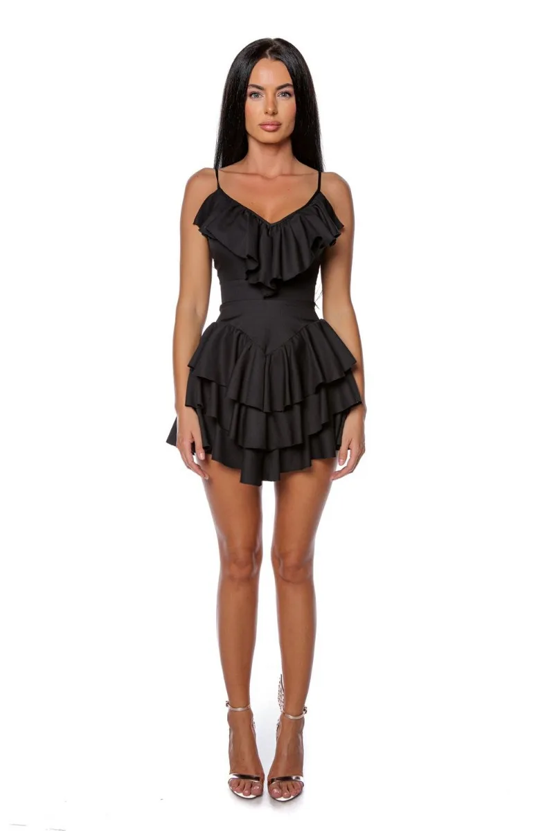 Ootddress Deep V Neck Beach Dress Women 2025 Summer Slim Pleated Ruffle Dresses Ladies Holiday Sexy Backless Maxi Dresses For Women 13 Ootddress Deep V Neck Beach Dress Women 2025 Summer Slim Pleated Ruffle Dresses Ladies Holiday Sexy Backless Maxi Dresses For Women