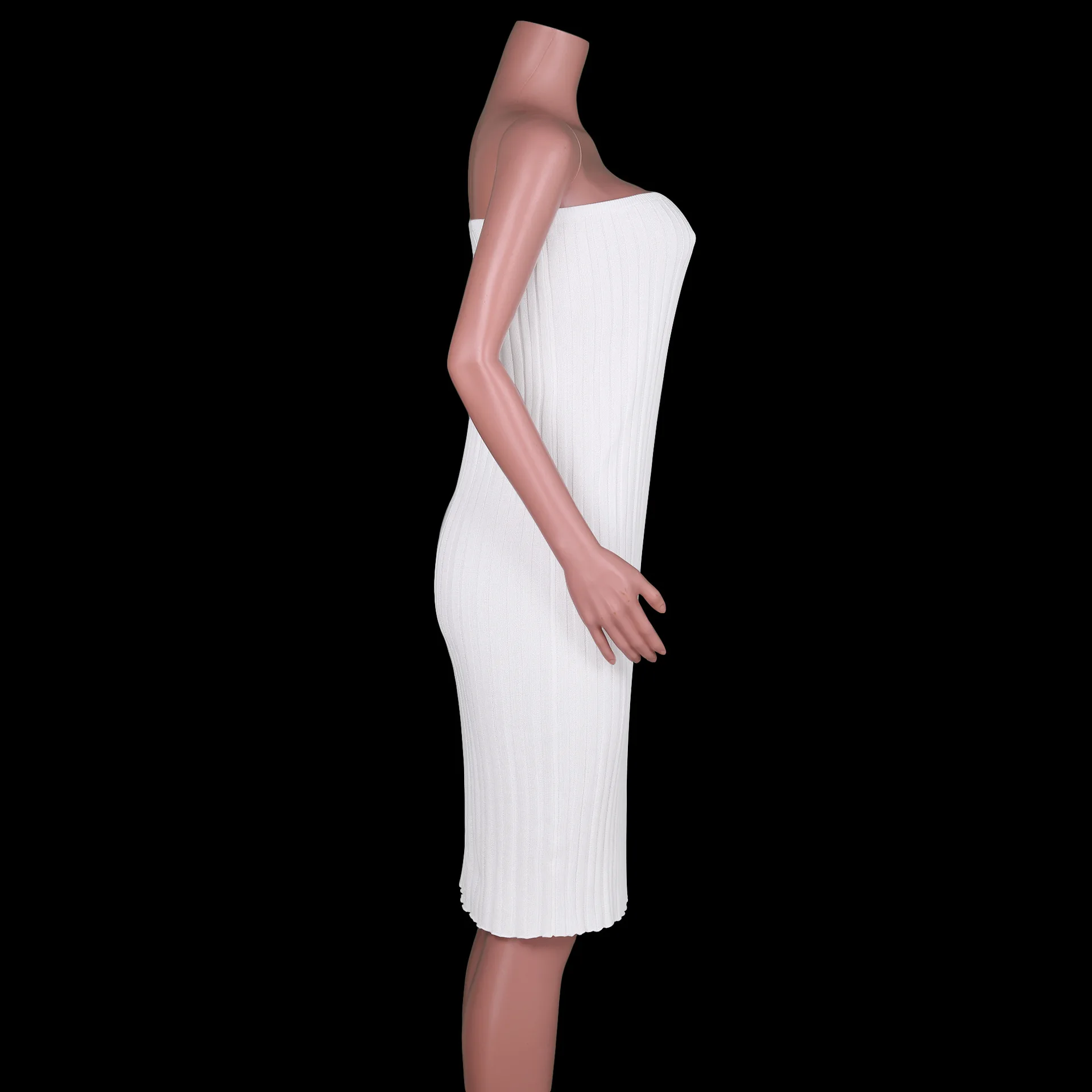 Ootddress Summer Beach Cover-Up Skirts For Women Casual Ribbed Knit Maxi Skirt White Bodycon Dress Slim Bottom Cover Up Y2k Skirt 12 Ootddress Summer Beach Cover-Up Skirts For Women Casual Ribbed Knit Maxi Skirt White Bodycon Dress Slim Bottom Cover Up Y2k Skirt