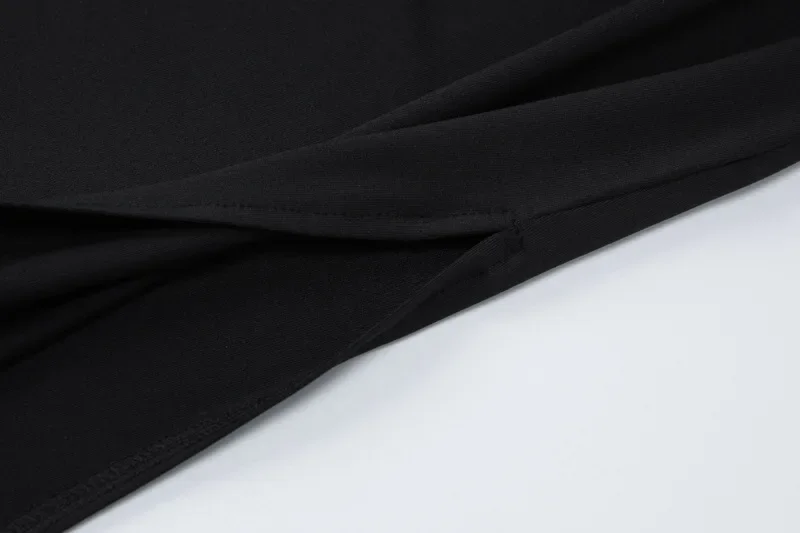 Ootddress Side Slit Back Dress Women Sexy Backless Temperament Long Sleeve Dresses Lady Party Elegant Bodycon Evening Dress Woman