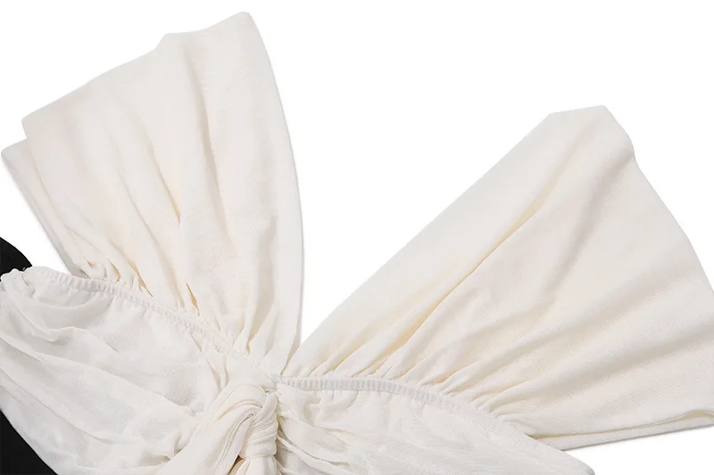 Ootddress Lace Folds Mini Dress For Women Off The Shoulders Bodycon Splice Sexy Dress Women's Clubwear Fashion Slim Dresses Female