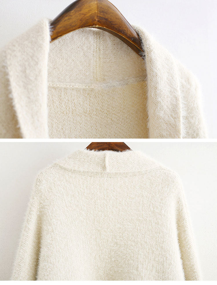 Iconic Angles Plus Size Cardigan Sweater Details 2