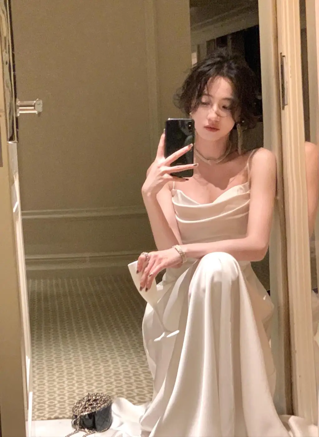 New Summer Satin Midi Dress Women Slim Spaghetti Strap Elegant Party Dresses Wedding Evening Birthday Backless Prom Robe Clothes 13 New Summer Satin Midi Dress Women Slim Spaghetti Strap Elegant Party Dresses Wedding Evening Birthday Backless Prom Robe Clothes