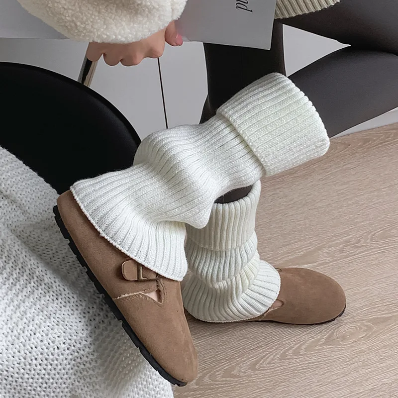 Ootddress Knitted Loose Socks For Women 2025 New Autumn Winter Warm Solid Leg Warmer Girl Korean Casual Lovely Knitwear Socks Woman 8 Ootddress Knitted Loose Socks For Women 2025 New Autumn Winter Warm Solid Leg Warmer Girl Korean Casual Lovely Knitwear Socks Woman