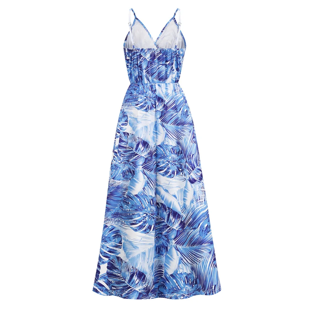 Bohemian Style Print Spaghetti Strap Dresses Women Sexy V-neck Backless Beach Vacation Long Dress Female Vestido 2025 Summer New 34 LQ479-lan-(7).jpg