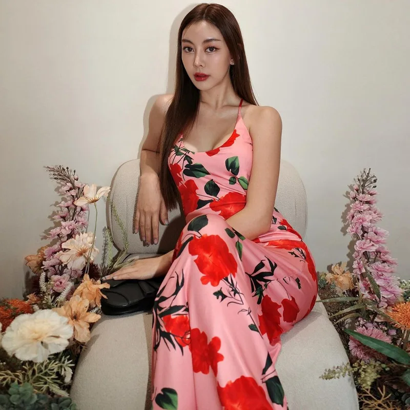 Ootddress Printed Backless Fashion Dress For Women Bandage Summer 2025 Slim Elegant Ladies Party Dress Gown Lace-Up Sexy Maxi Dress 26 Ootddress Printed Backless Fashion Dress For Women Bandage Summer 2025 Slim Elegant Ladies Party Dress Gown Lace-Up Sexy Maxi Dress