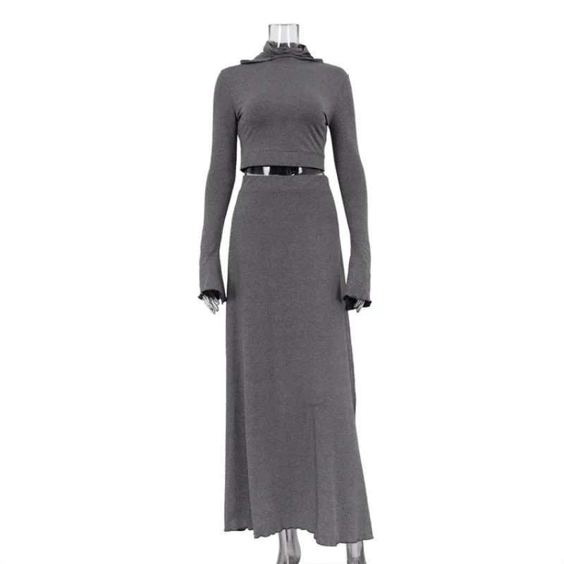Ootddress Loose Side Slit Skirt Two Piece Sets Womens Outfits 2025 Women Dress Sets Short Long Sleeve Hoodies And Skirts Suit Femme 6 Ootddress Loose Side Slit Skirt Two Piece Sets Womens Outfits 2025 Women Dress Sets Short Long Sleeve Hoodies And Skirts Suit Femme