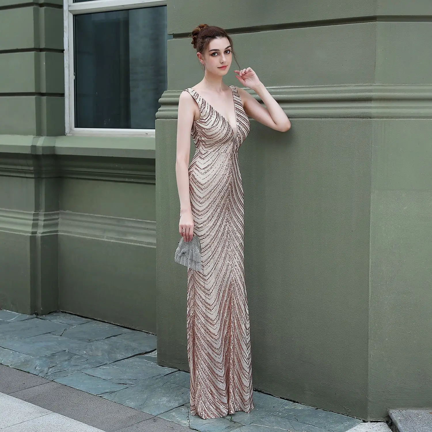 Sexy Backless Sequined Evening Dress High Waist Slim See Though Graduation Dress Solid Party Elegant Long Dresses for Women 2025 34 103A6453.jpg