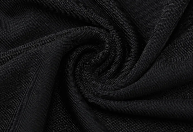 Ootddress Black Backless Slim Long Dress For Women High Split Fashion Long Sleeve Patchwork Party Dress Ladies Elegant Maxi Dress